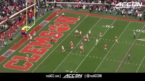 Fifth-Year Senior Luke Price Catches First Career TD On Senior Day | ACC Must See Moment