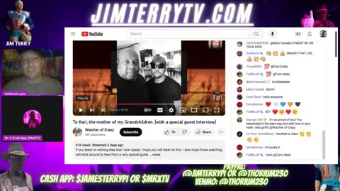 Jim Terry TV - Live Call In!!! (Chapter 55) "To: Jerry Kerr"