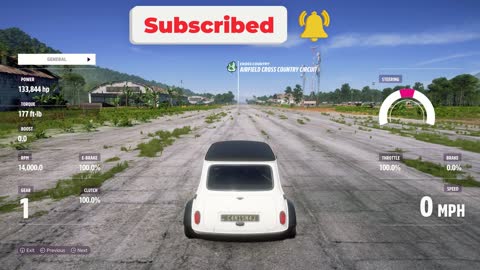 INSANE Speed Glitch Unlimited Power - FORZA HORIZON 5 - Jump Car 1965 Mini Cooper S Forza Edition