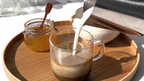 Hojicha Yuzu Tea Latte 🍋