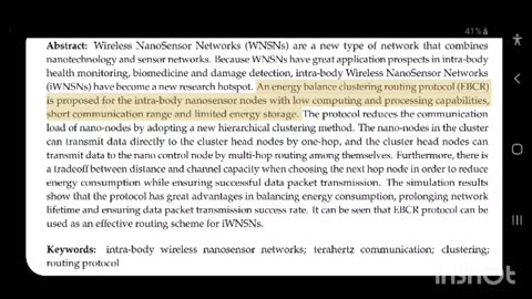 An Energy Balance Clustering Routing Protocol for Intra-Body Wireless Nanosensor Networks CORONA - NIH PMC 2019