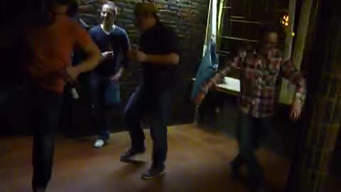 Epic drunk dancing competition