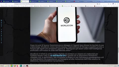 WORLDCOIN la moneta digitale unica del Nuovo Ordine Mondiale NOTIZIE DAL MONDO la rivista the economist lo aveva detto che la moneta cartacea o fisica sarebbe scomparsa nel 2026 e i pagamenti saranno solo con moneta digitale