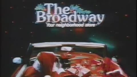 The Broadway 1979 Christmas TV Ad