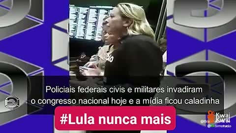 Brazilian Police (Federal and Civilian) Storm Congressional Building Following Lula's Win