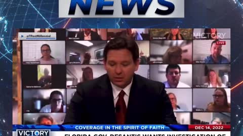 VICTORY News 12/14/22: Gov. DeSantis Wants Investigation of Any Wrongdoing About Covid-19 Vaccines