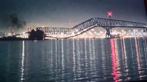 Francis Scott Key Bridge Collapse - Video 2