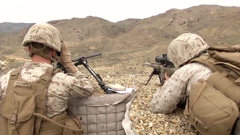 [Training] snipers shoot super M107 Barrett, M110, M40A5