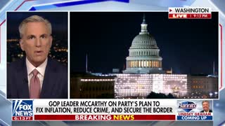 Kevin McCarthy on GOP plan to fix inflation, reduce crime and secure the border