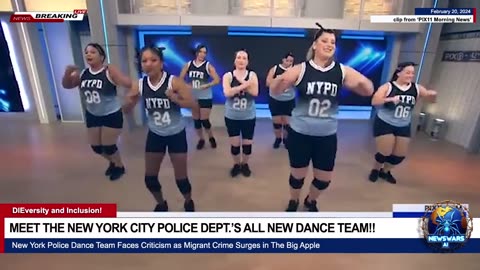 MEET THE NEW YORK CITY POLICE DEPT.’S ALL NEW DANCE TEAM!!