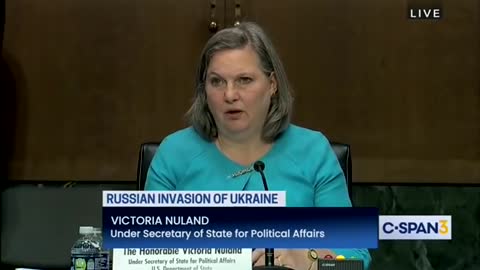 2022-03-08 Victoria Nuland admits Ukraine has Biological Research Facilities