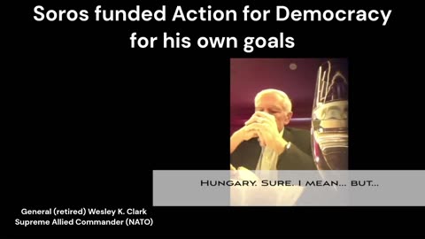 Soros-Financed Non-Profit 'Action for Democracy' Caught in Global ELECTION INTERFERENCE Scheme