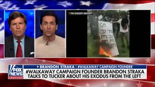 Brandon Straka Speaking With Tucker Carlson