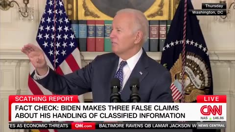 CNN's Fact-Checker Spends Four Minutes Shredding Lies Biden Told At His Disastrous Press Conference