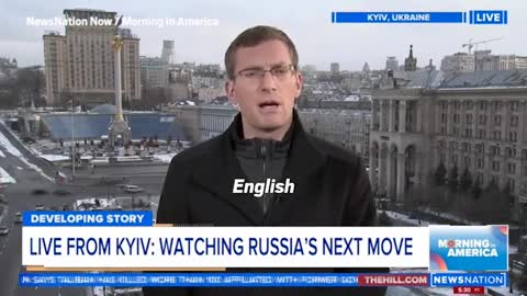 Amazing: Journalist Fluently Reports From Kiev In 6 Languages