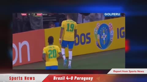 Brazil's goal festival in the net of Paraguay | Sports News