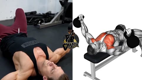 7 BEST Exercises for CHEST AT HOME DUMBBELLS ONLY 🔥