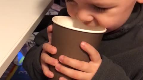 Toddler calls coffee Fuckee