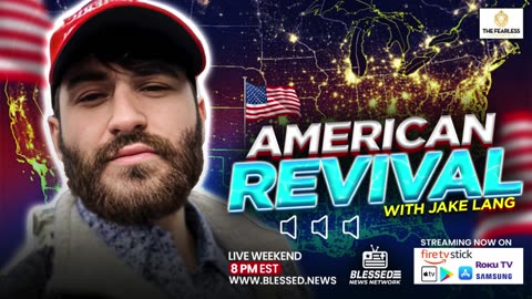 Introducing Jake Lang's NEW Weekly Ministry Podcast American Revival!