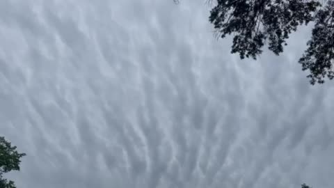 Unusual clouds today what’s your take!