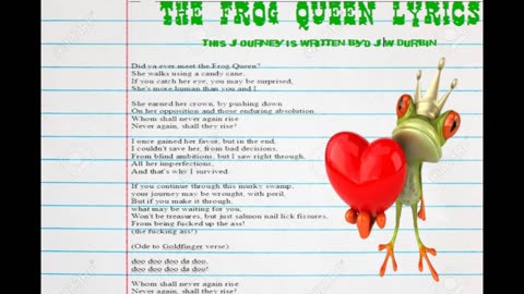 The Frog Queen (Gwendolyn's Theme) with lyrics