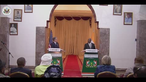 Secretary Blinken's joint press availability with Nigerien Foreign Minister Massoudou - 1220 PM