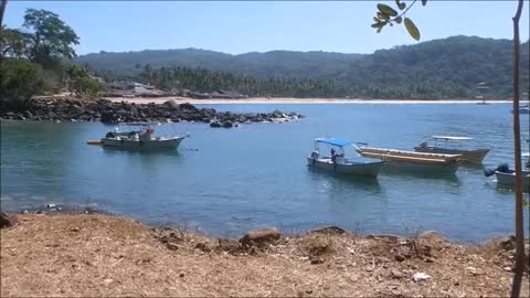 A Look at the Marina in Chacala, Nayarit, Mexico