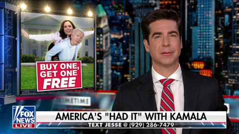 Jesse Watters_ Kamala wanted to talk about herself