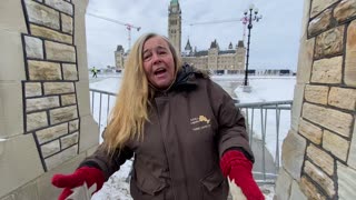 A trucker with the Freedom Convoy in Ottawa shares a message for Trudeau
