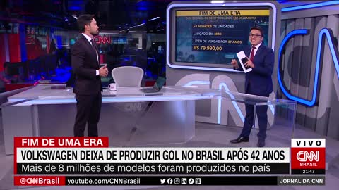 Volkswagen encerra produção do Gol após 42 anos | JORNAL DA CNN