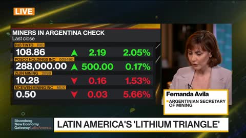 Argentina Trying to Foster Lithium, Copper Investments