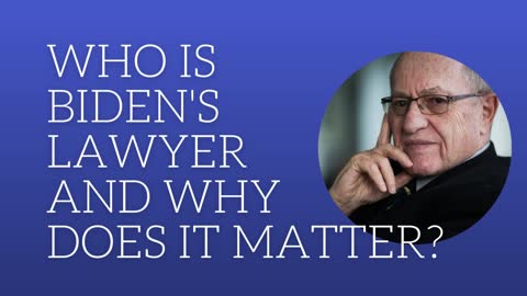 Who is Biden's lawyer and why does it matter?