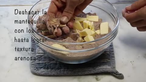 How to make chocolate crust .