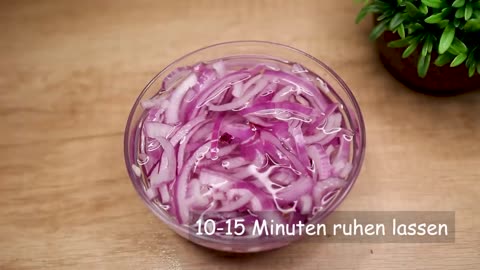 Der leckerste deutsche Salat! Ich werde nie müde werden, diesen Salat zu essen!