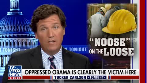 Tucker Carlson: Construction of Obama's temple was halted