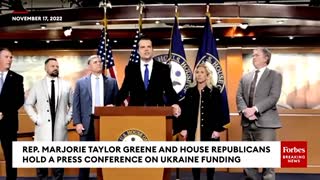 PRESS CONFERENCE ON UKRAINE FUNDING | NEWS