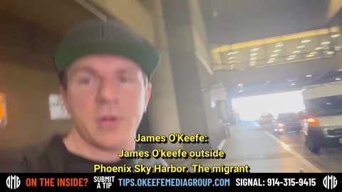 Jet Limousines Driver Tells O'Keefe They're Bringing Migrants Daily to Phoenix Sky Harbor Airport