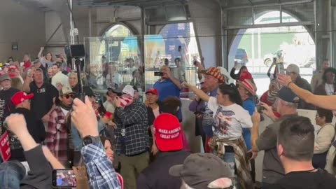 Trump Supporters Unmask and Remove Protesters at Vegas Rally