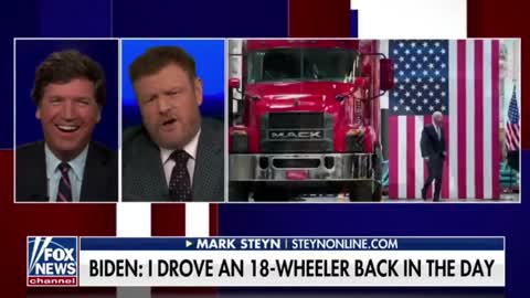 Mark Steyn and Tucker SKEWER Joe Biden's Trucking LIE