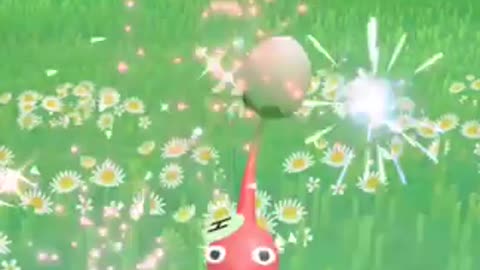 Pikmin Bloom-Red Pikmon With Sticker