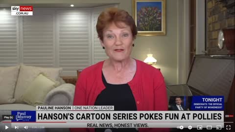 Cabal Paid Aust. Premiers Losing Dictatorial Power - Pauline Hanson "Shock Cameo" In Cartoons