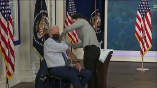 ❗️ President Biden Gets Covid-19 Booster Shot