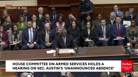 BREAKING: Sec. Lloyd Austin Gives Statement In House Armed Services Committee Hearing On His Health