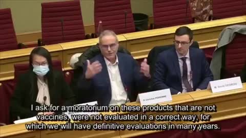 Christian Perronne's Statement To European Parliament - 'Vaccines' Not Vaccines, Killing Children
