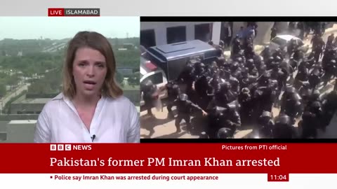 Pakistan’s former PM Imran Khan arrested outside court in Islamabad– BBC News