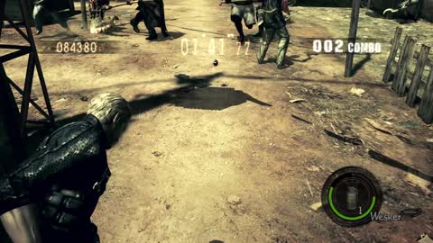 PS4 Resident Evil 5 Mercenaries United Solo Public Assembly Wesker midnight 150 kills