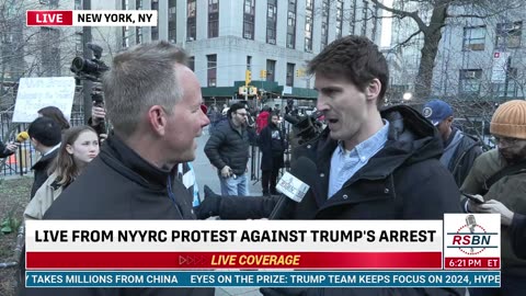 FULL EVENT: Lower Manhattan Rally for Trump, brought to you by the NYYRC - 3/20/23
