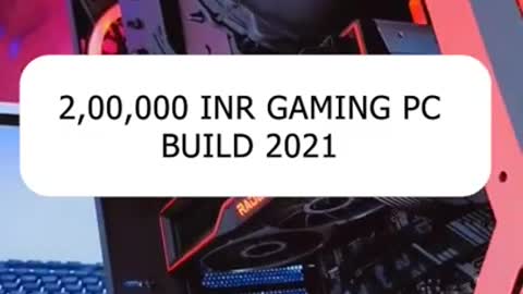 200000 Rupees Gaming PC build in 2021 #shorts #tech #gaming