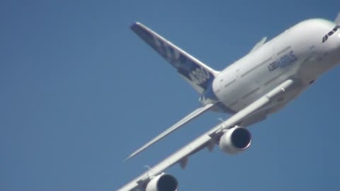 World's Largest Passenger Jet Pulls Off Jaw-Dropping Take Off