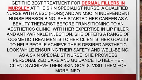 Best Treatment for Dermal Fillers in Mursley